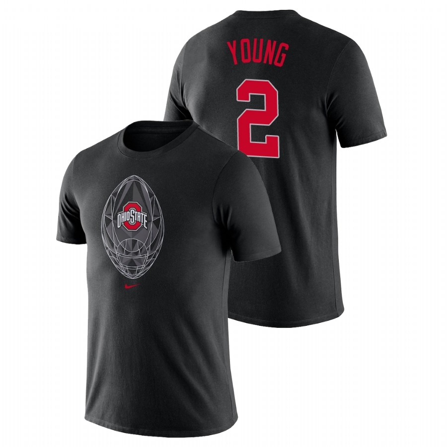 Ohio State Buckeyes Men's NCAA Chase Young #2 Black Icon Legend College Football T-Shirt STD3849PZ